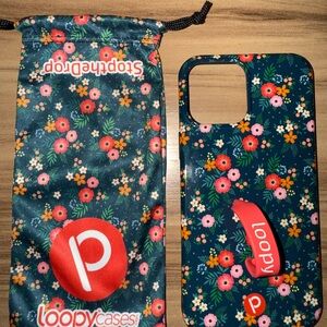 Loopy Case Floral Pattern for iPhone 12 Pro Max